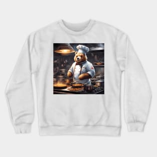 Teddy as a Chef Crewneck Sweatshirt